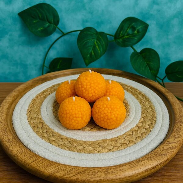Ladoo Candle Set – (Set of 5)