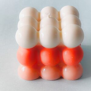Two-Tone Bubble Candle