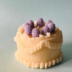 Berry Vanilla Cake Candle