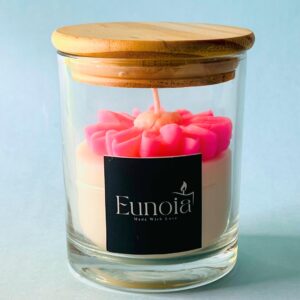 Daisy Flower Jar Candle